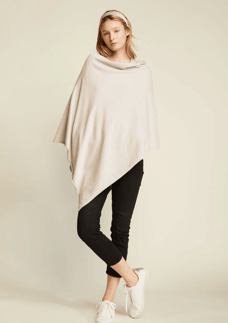 Basic Triangle Poncho - Flea Boutiques