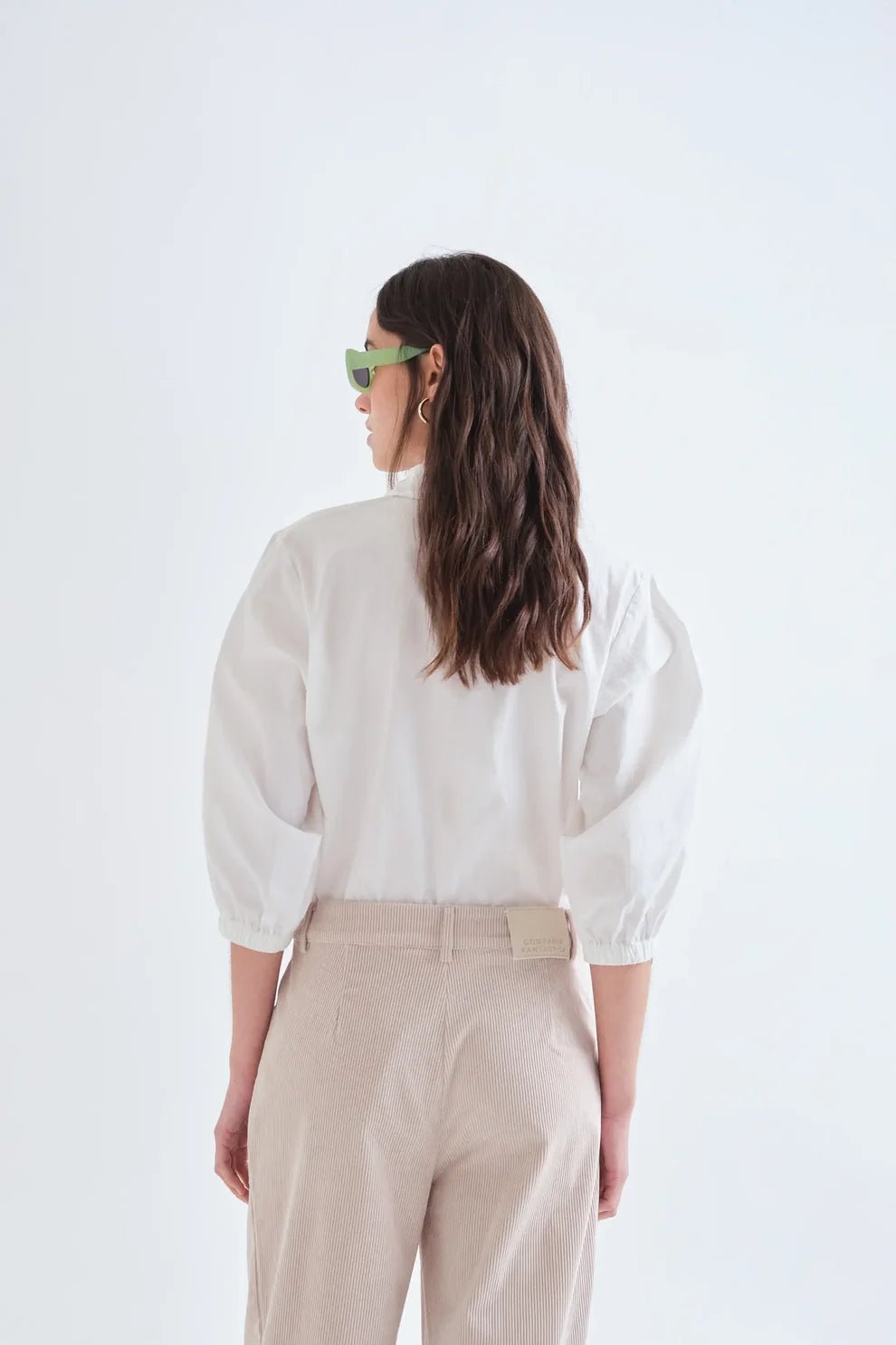Bead Button Blouse - Flea Boutiques