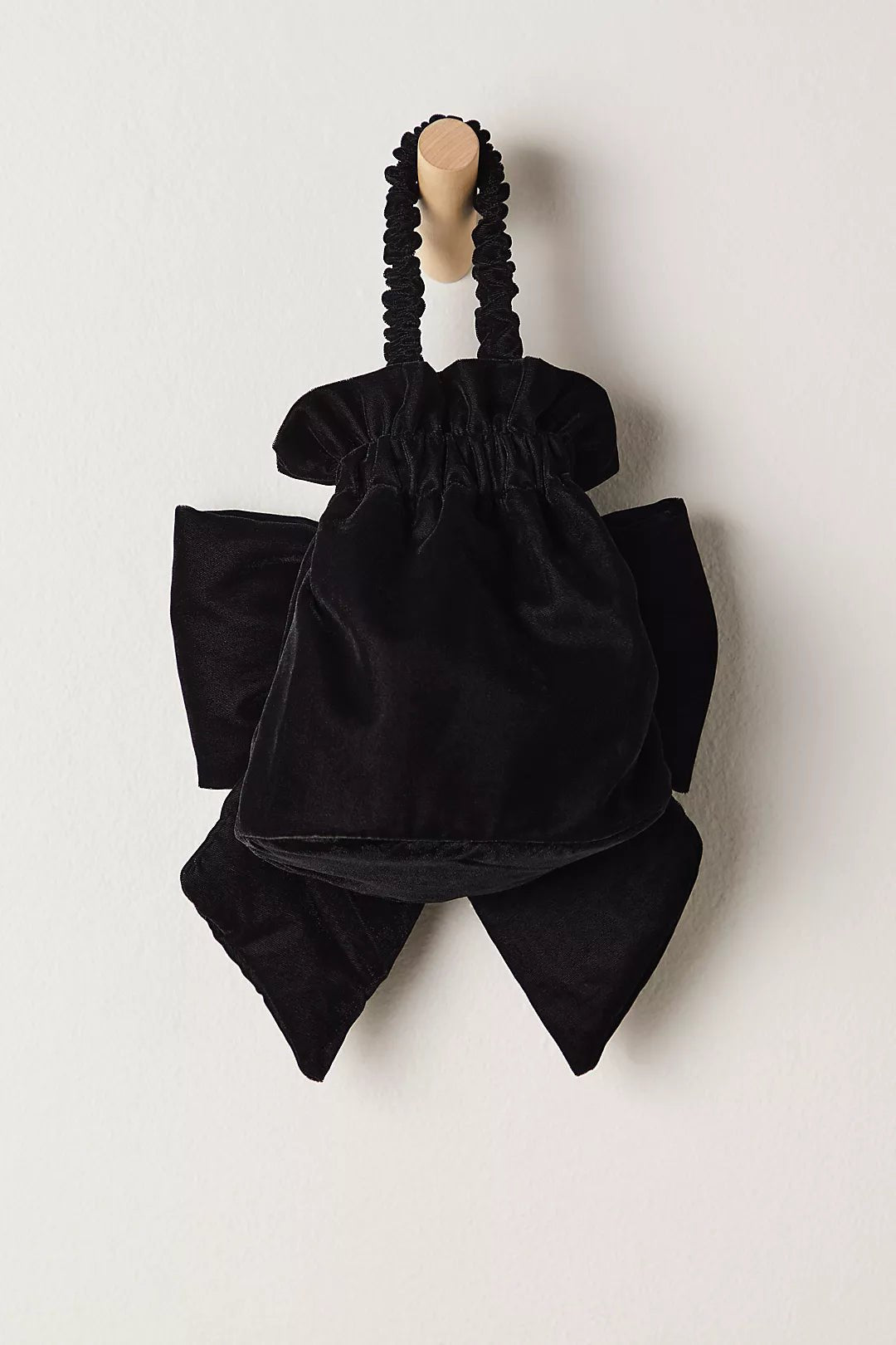 Belle Velvet Bow Bag - Flea Boutiques