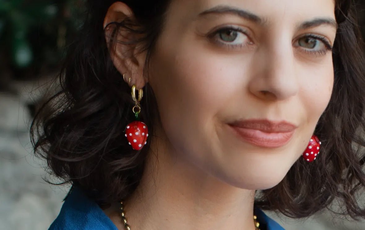 Berry Berry Juicy Hoops - Flea Boutiques