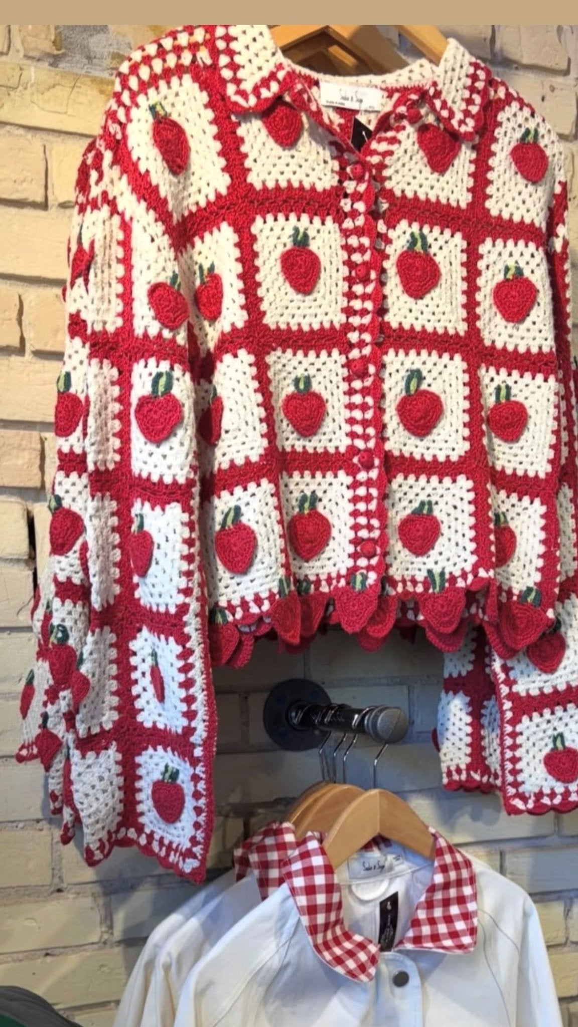 Berrylicous Crochet Cardi - Flea Boutiques