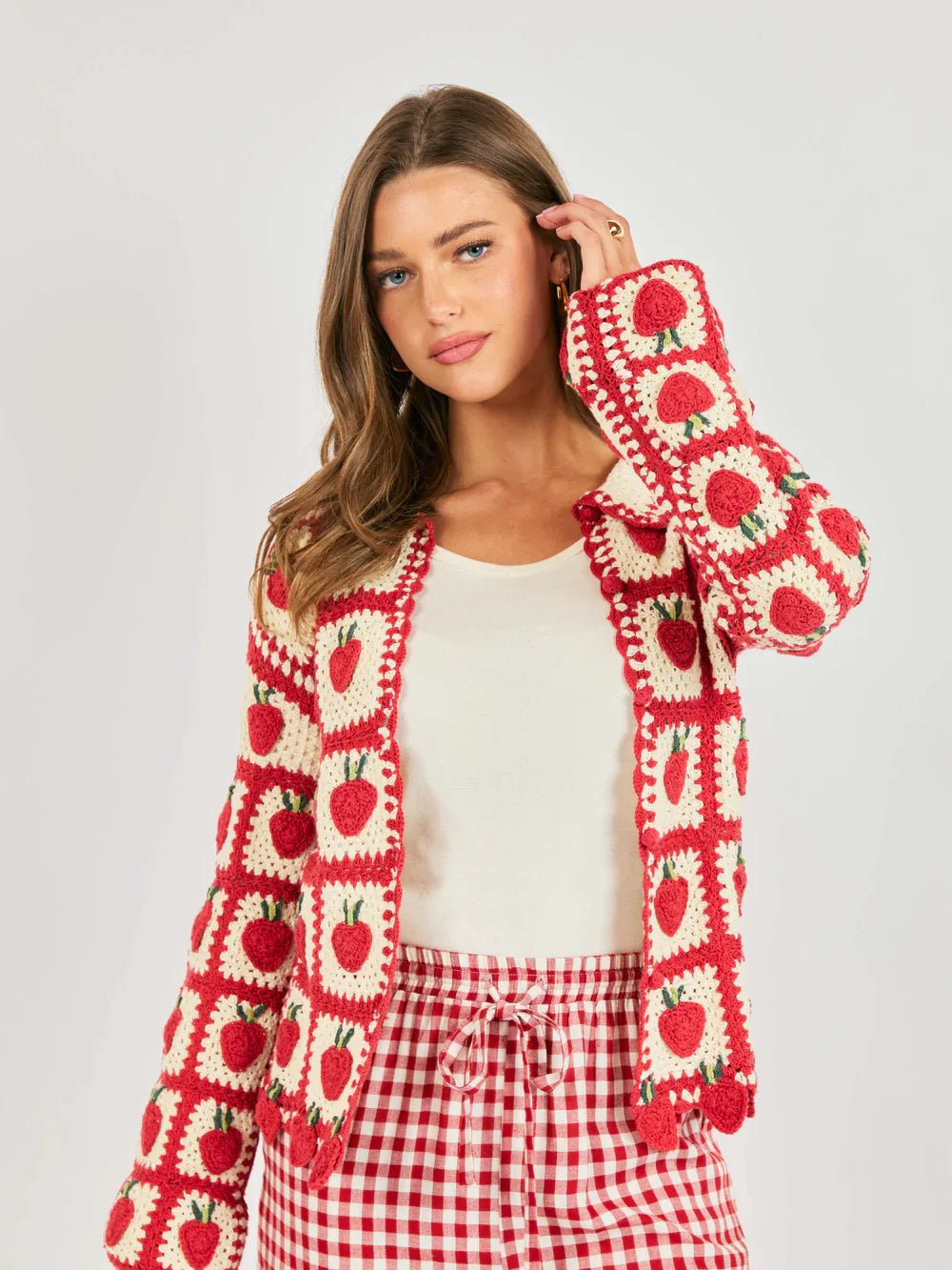 Berrylicous Crochet Cardi - Flea Boutiques