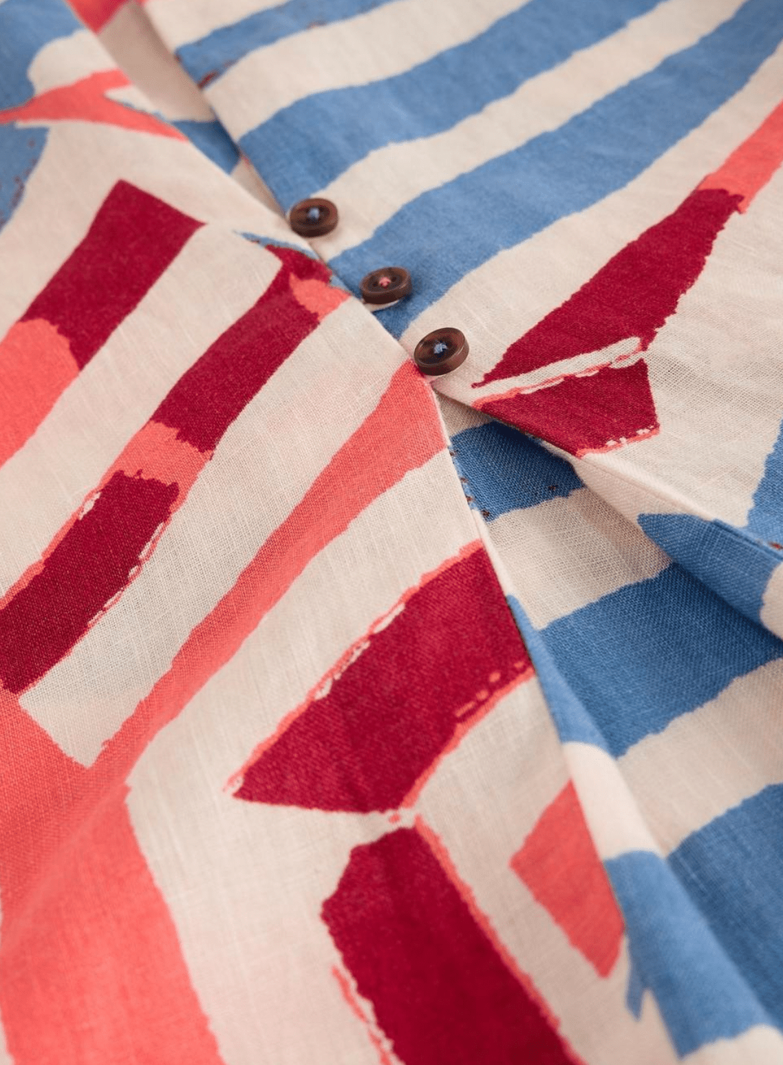 Bianca Linen Tunic - Flea Boutiques