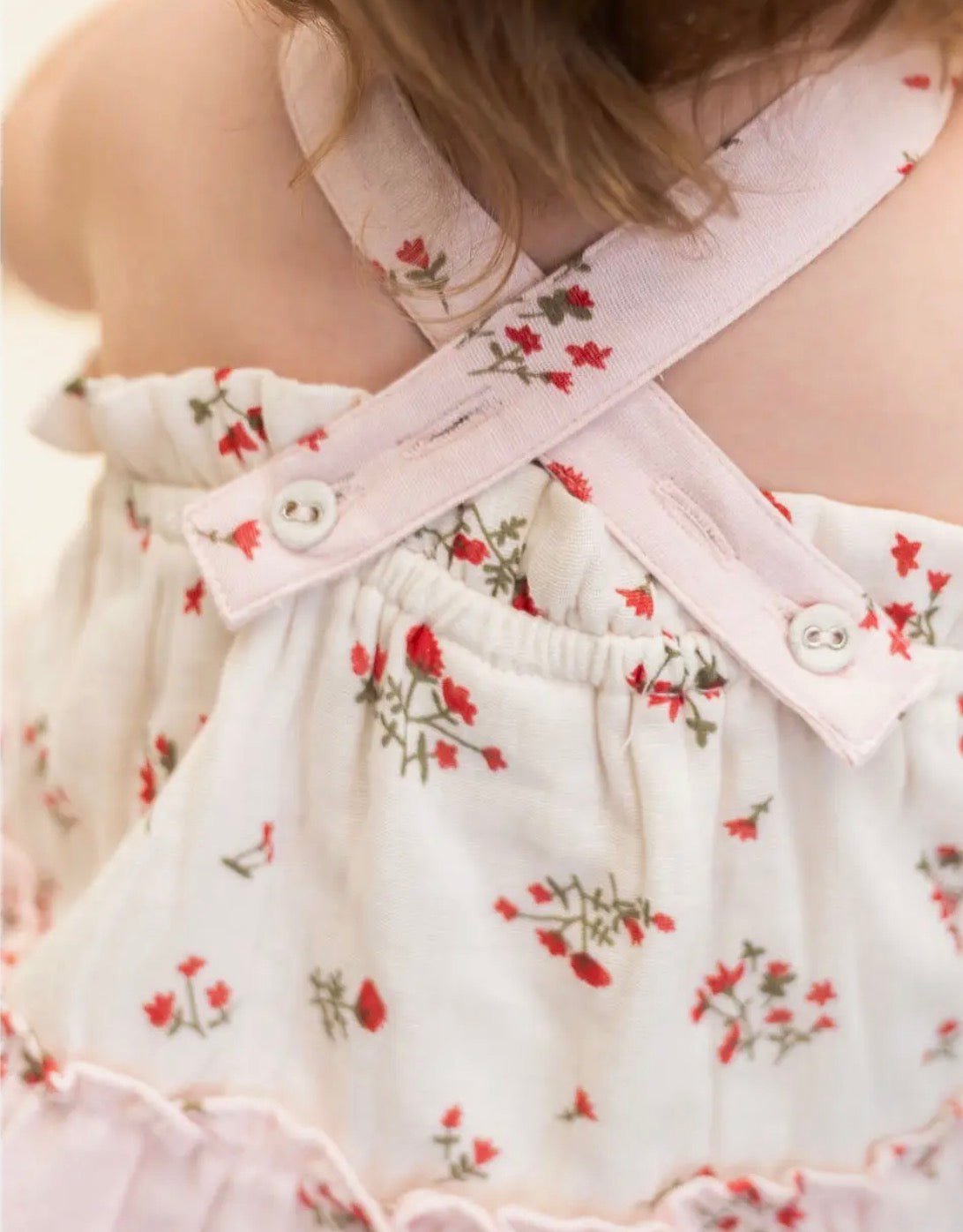 Bijou Tiered Floral Dress - Flea Boutiques