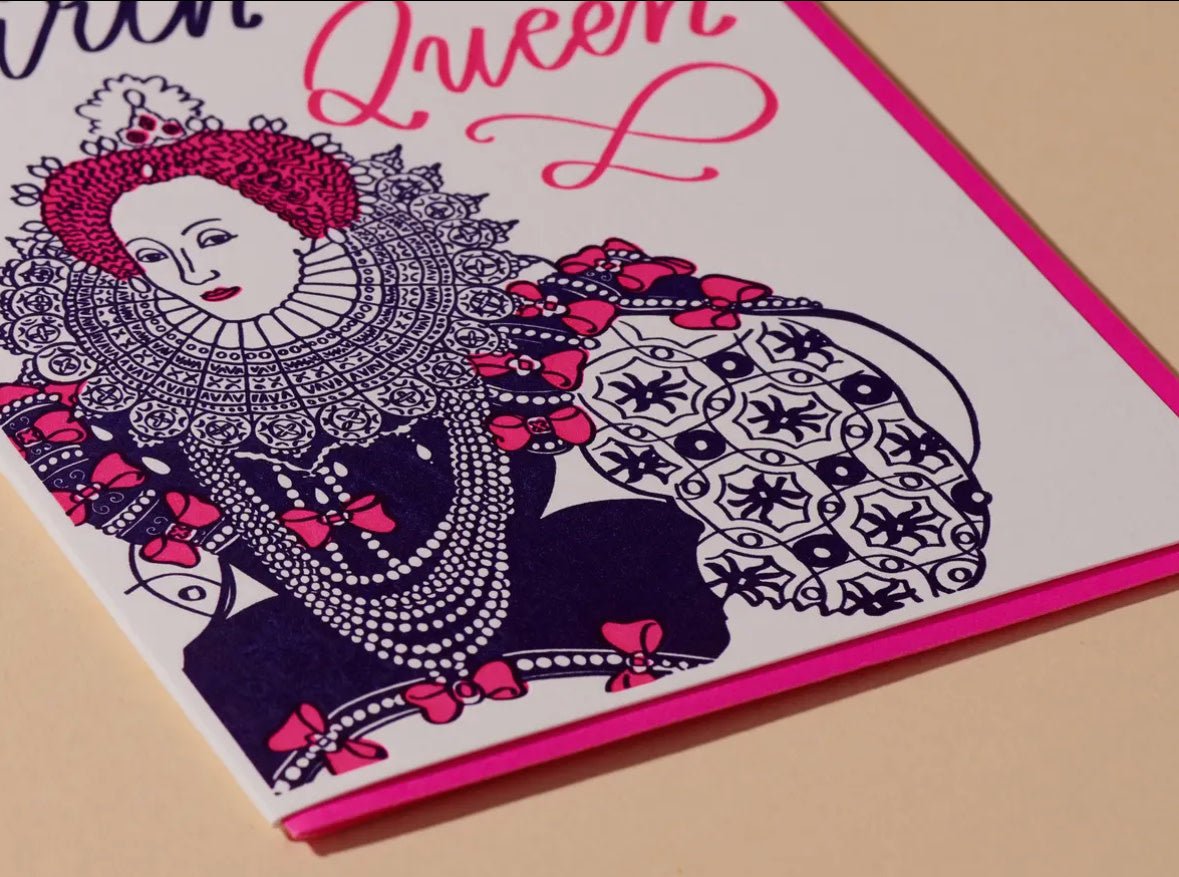 Birthday Queen Card - Flea Boutiques