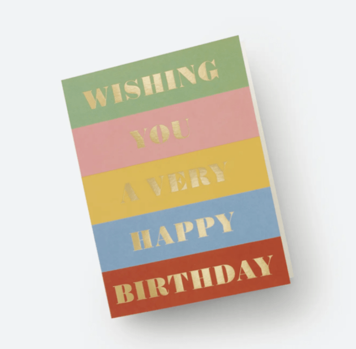 Birthday Wishes Card - Flea Boutiques