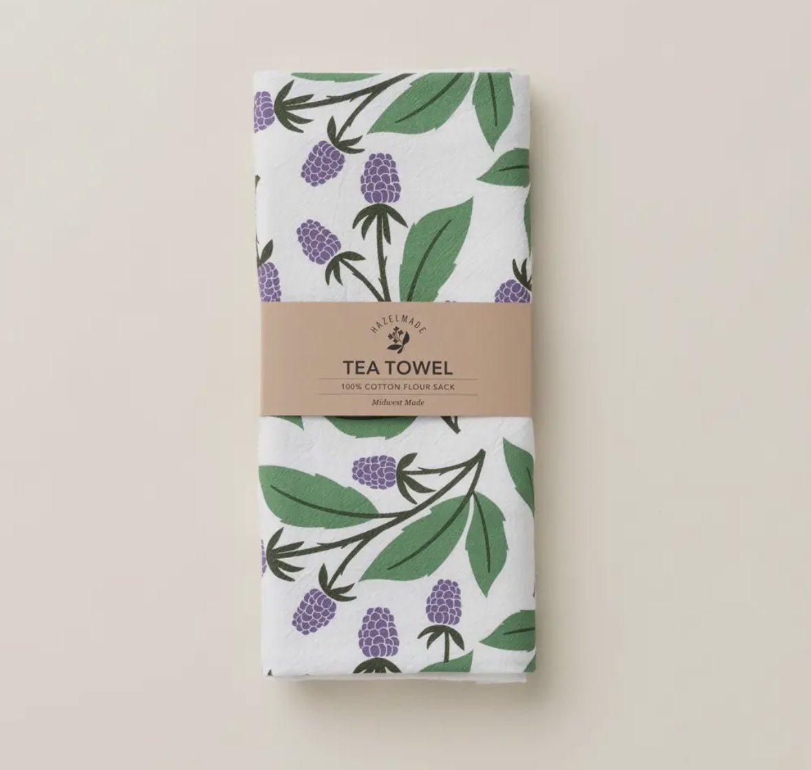Black Berries Tea Towel - Flea Boutiques