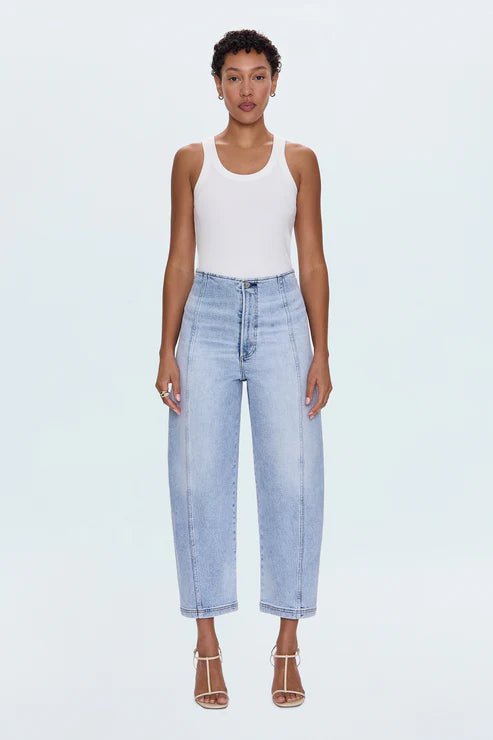 Blair High Rise Seamed Barrel - Flea Boutiques