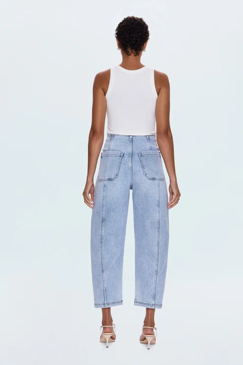 Blair High Rise Seamed Barrel - Flea Boutiques