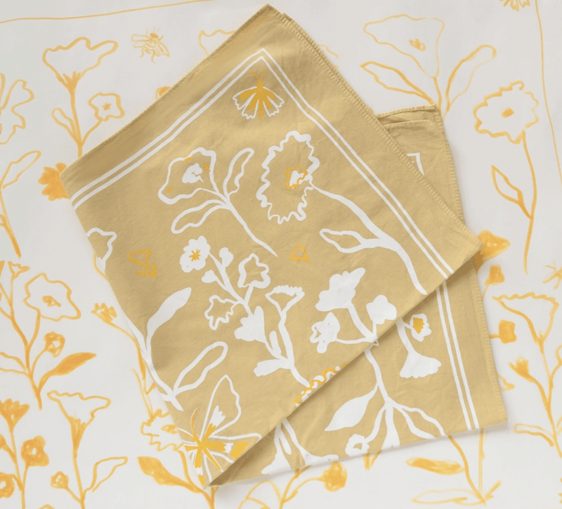 Blossoms Cotton Bandana - Flea Boutiques