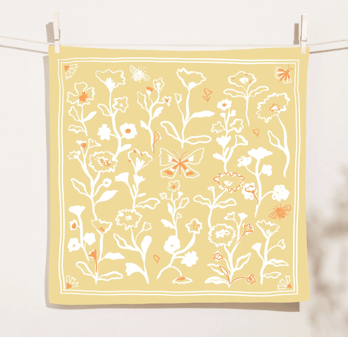 Blossoms Cotton Bandana - Flea Boutiques