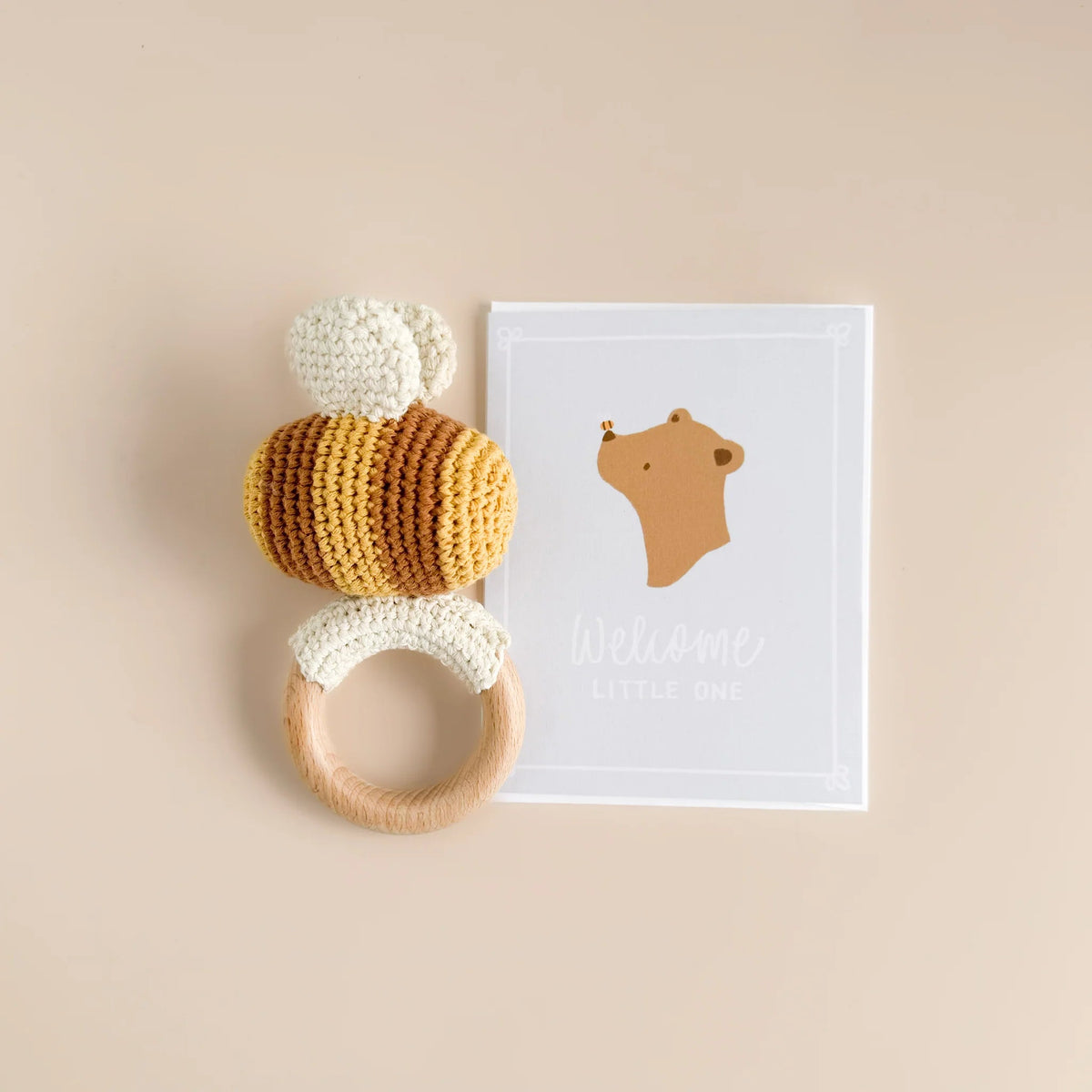 Blueberry Hill Teether Bee - Flea Boutiques