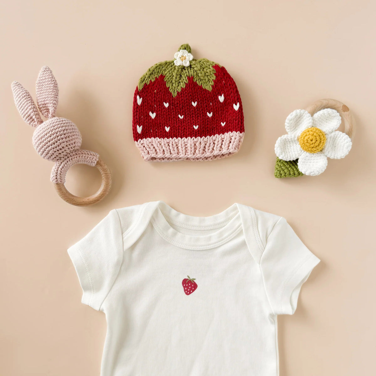 Blueberry Hill Teether Bunny - Flea Boutiques
