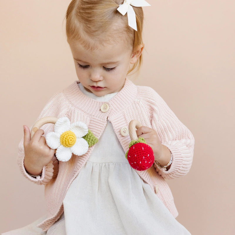 Blueberry Hill Teether Flower - Flea Boutiques