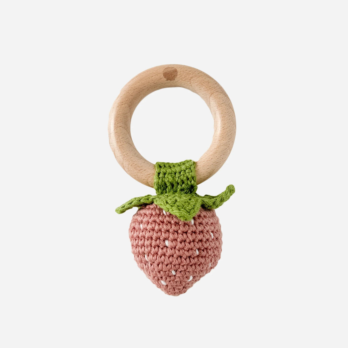 Blueberry Hill Teether Strawberry - Flea Boutiques