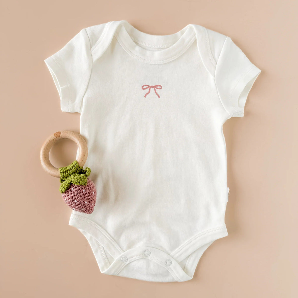 Blueberry Hill Teether Strawberry - Flea Boutiques