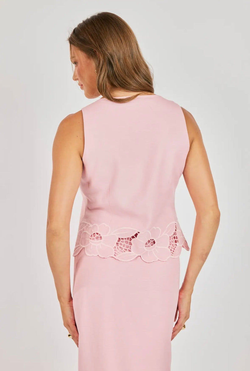 Blushing Vest - Flea Boutiques