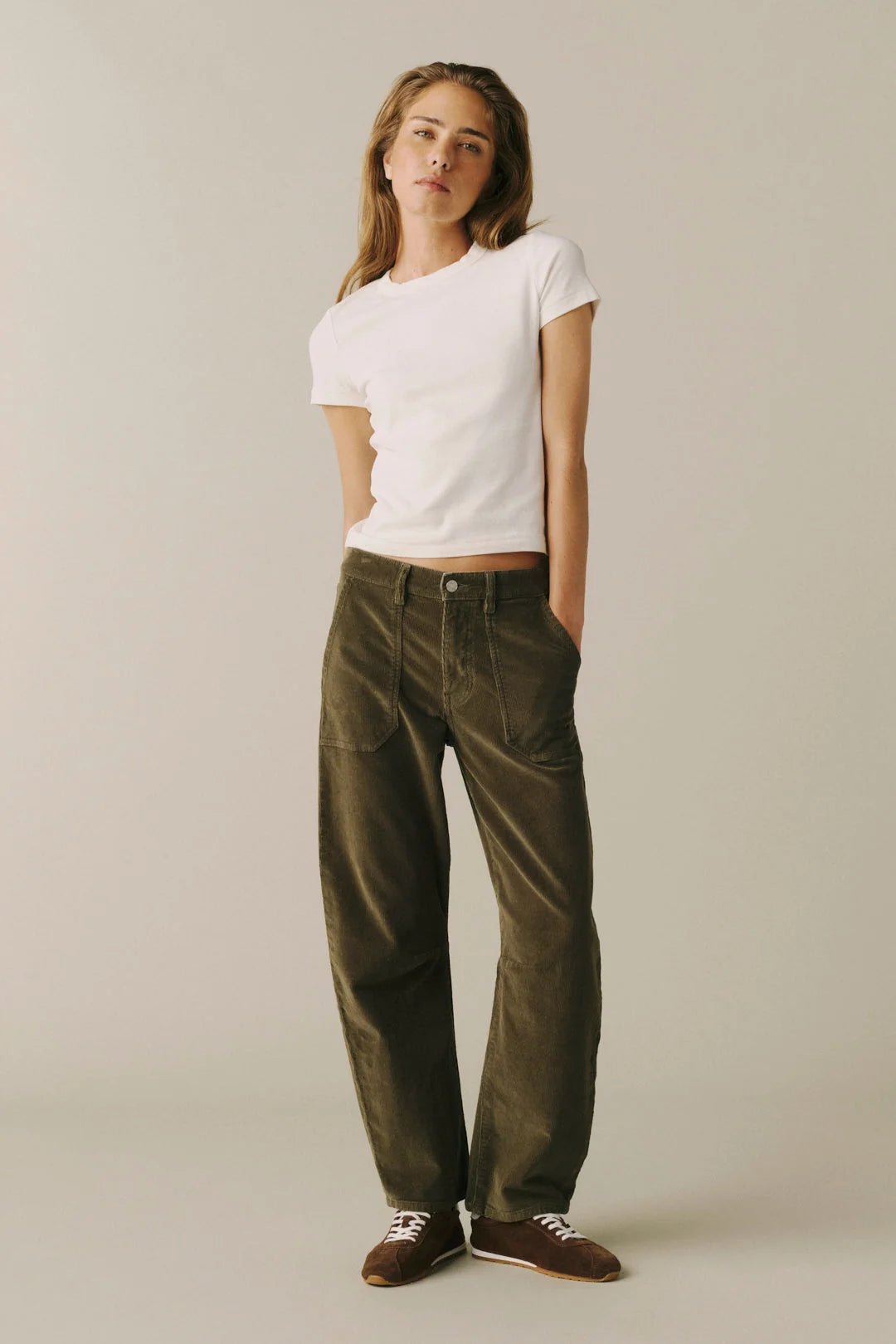 BNA Soft Curve Barrel Corduroy - Flea Boutiques
