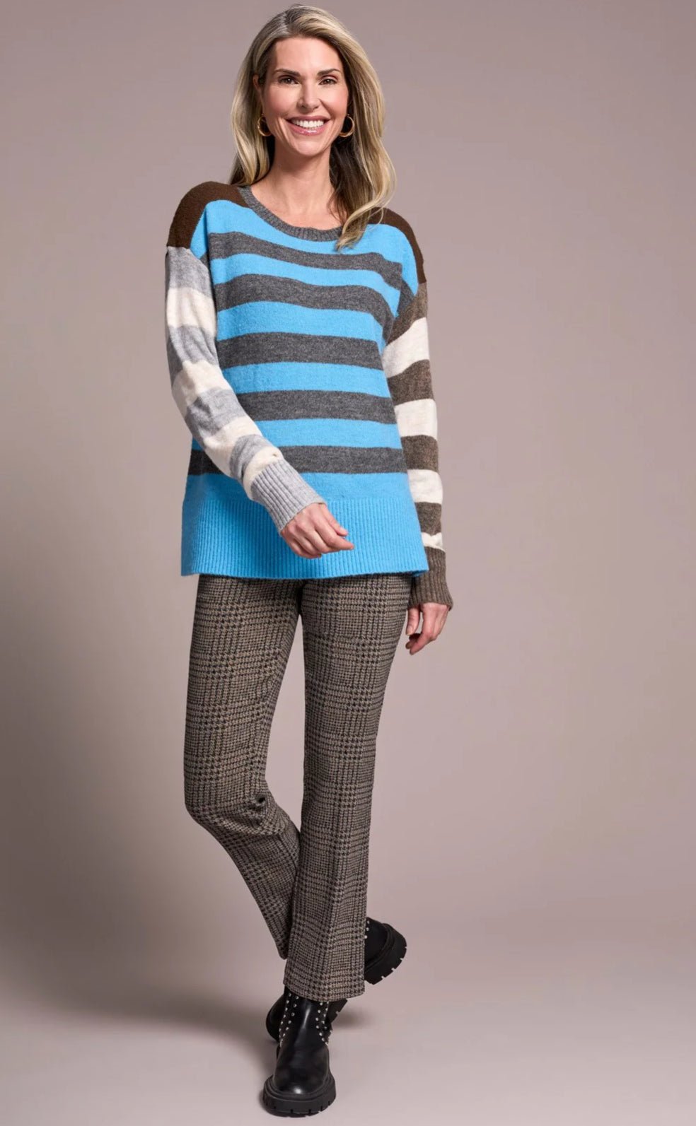 Boat Neck Sweater - Flea Boutiques
