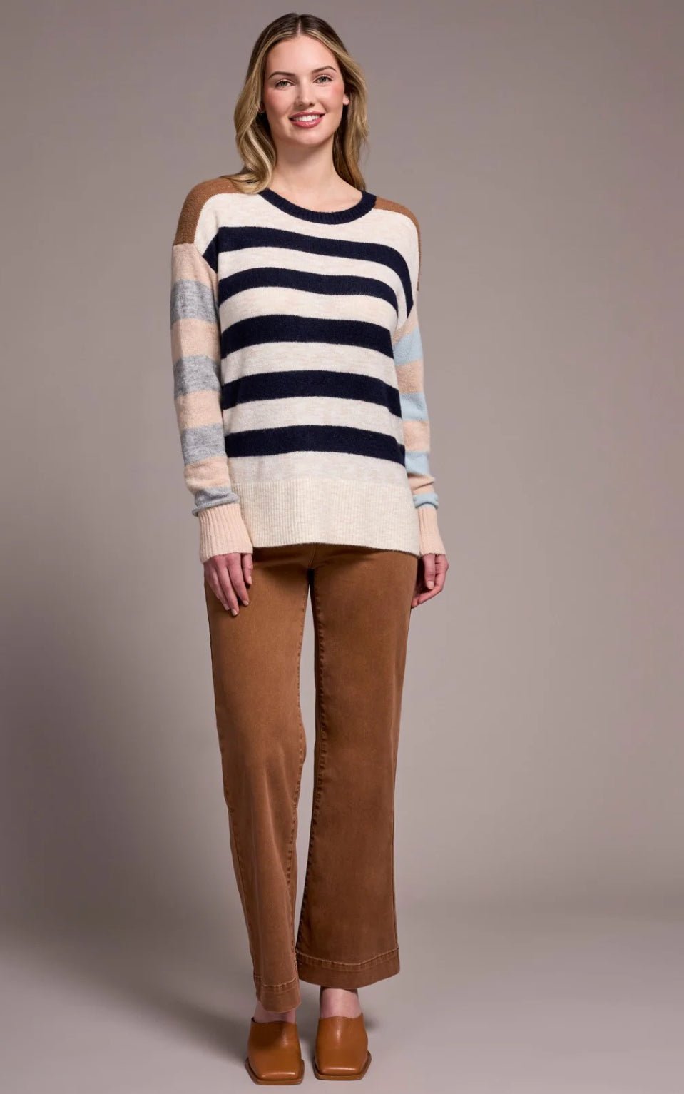Boat Neck Sweater - Flea Boutiques