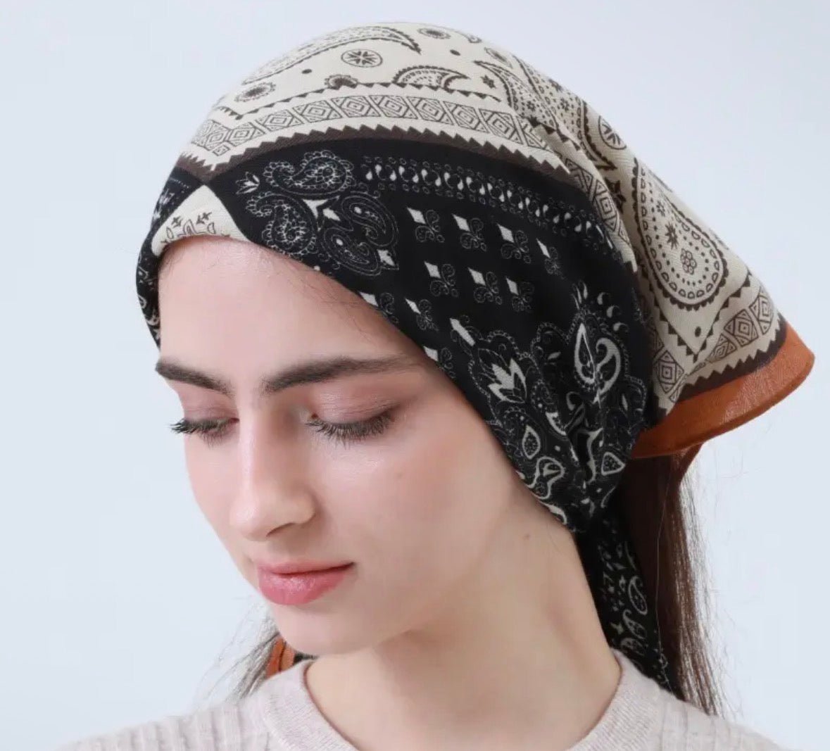 Boho Patchwork Paisley Scarf - Flea Boutiques