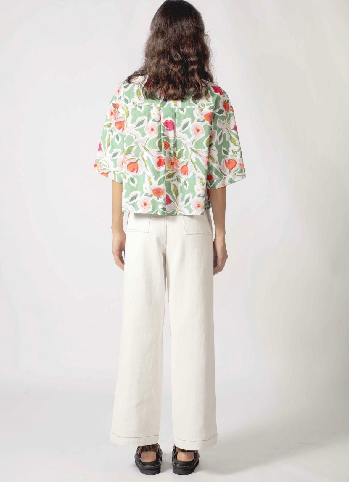 Bold Floral Camp Shirt - Flea Boutiques