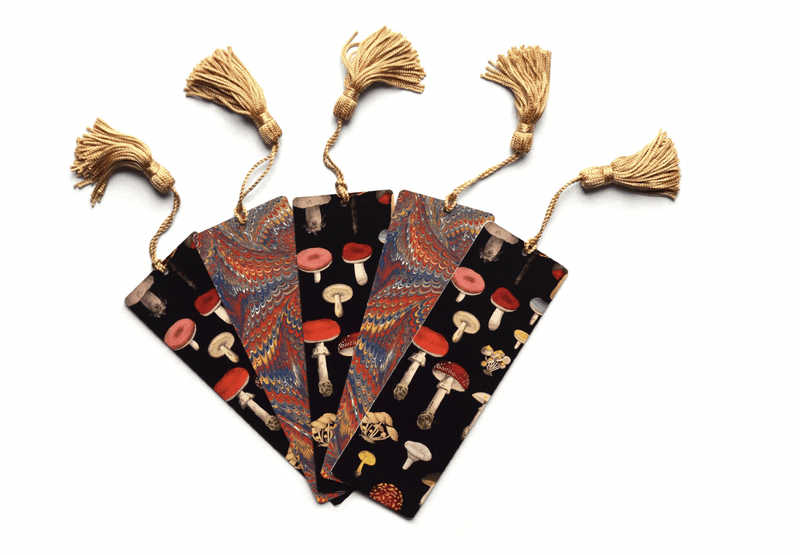 Botanical Bookmark W/ Tassle - Flea Boutiques