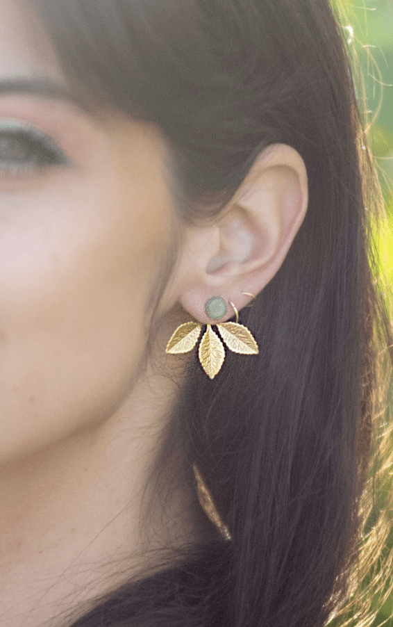 Botanical Layered Studs - Flea Boutiques