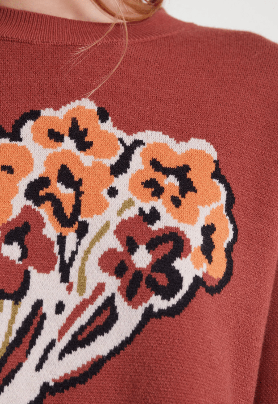 Bouquet Sweater - Flea Boutiques