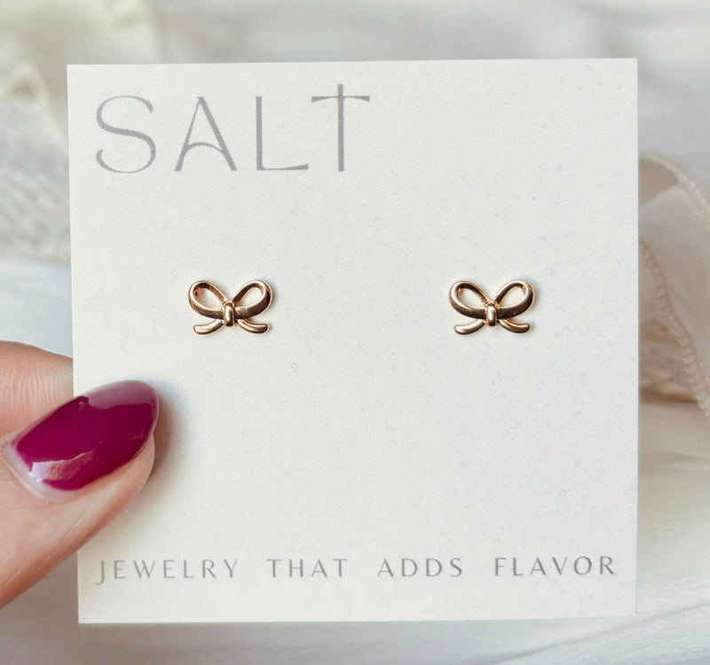 Bow studs - Flea Boutiques