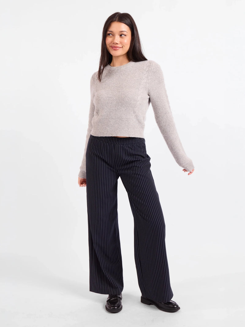 Bree Cable Knit Sweater - Flea Boutiques