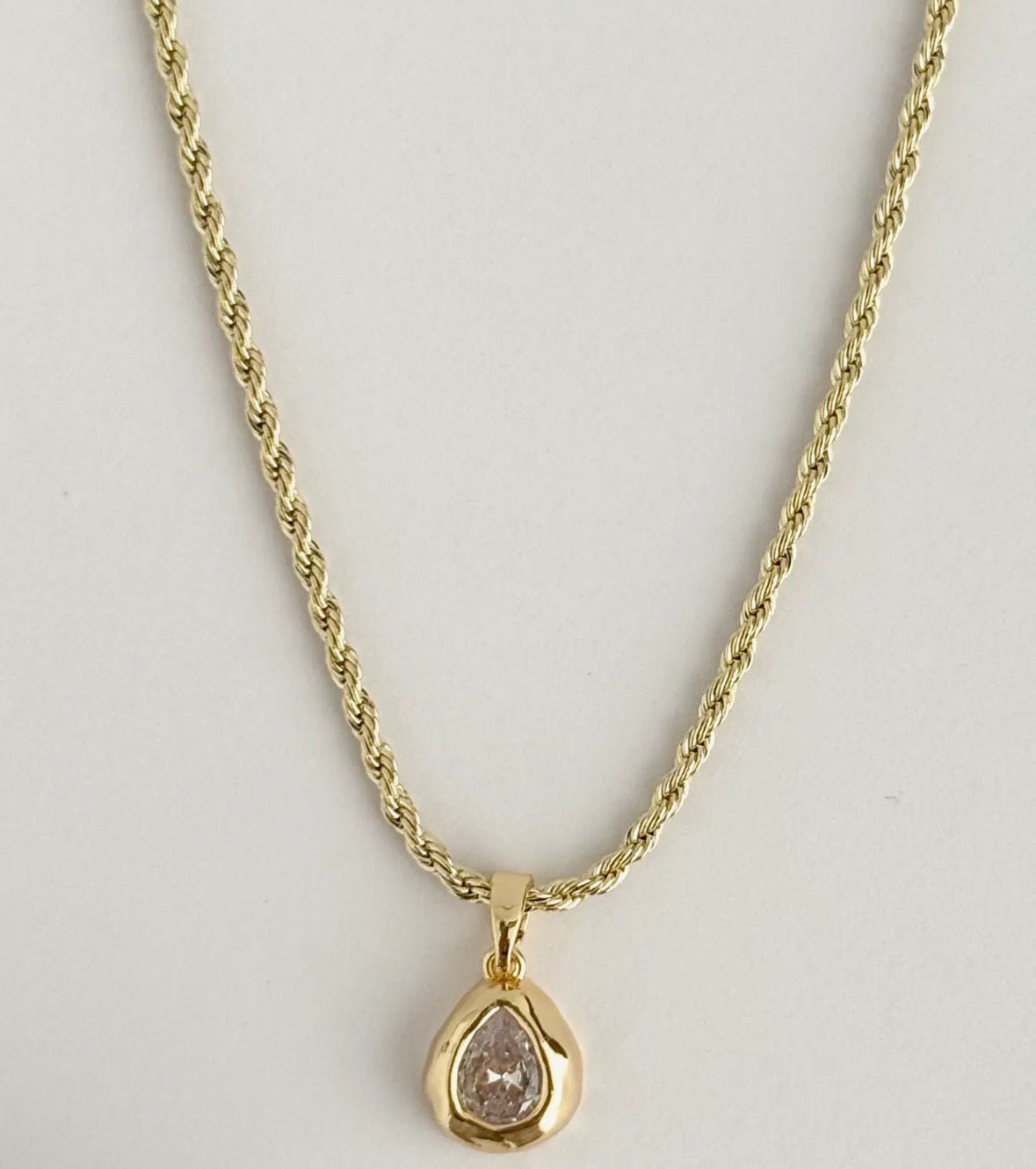 Brielle Rope Chain Necklace - Flea Boutiques