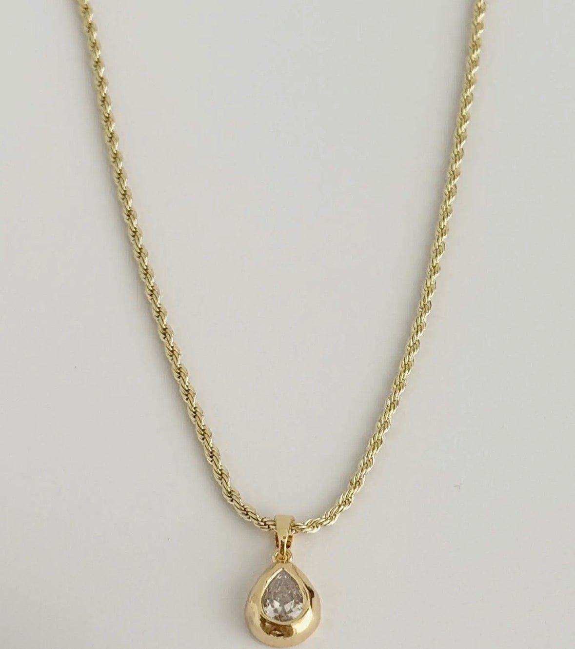 Brielle Rope Chain Necklace - Flea Boutiques