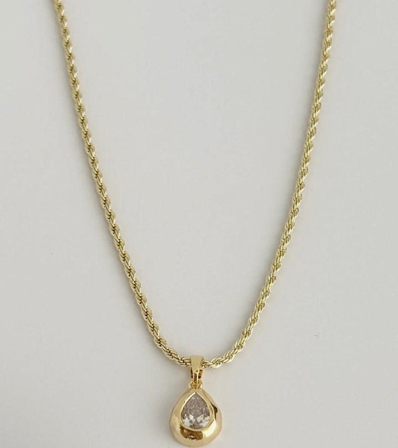 Brielle Rope Chain Necklace - Flea Boutiques