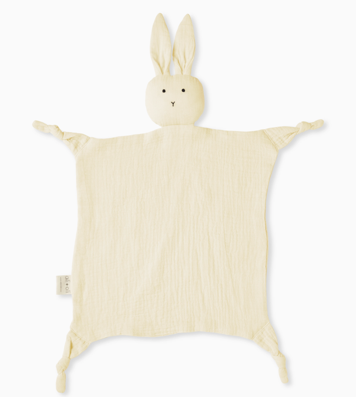 Bunny Cotton Cuddle Security Blanket - Flea Boutiques