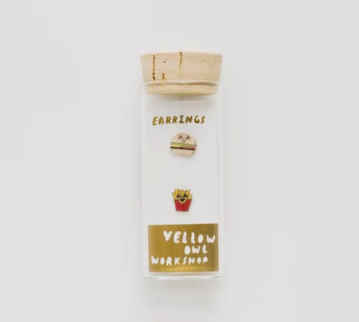 Burgers & Fries Studs - Flea Boutiques