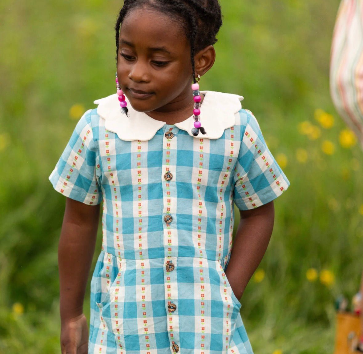 Button Through Dress - Flea Boutiques