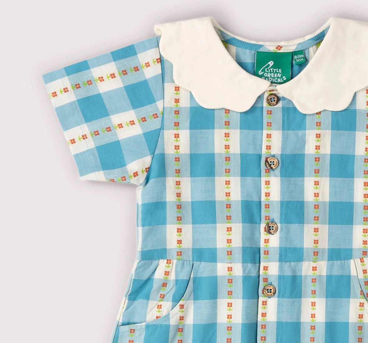 Button Through Dress - Flea Boutiques