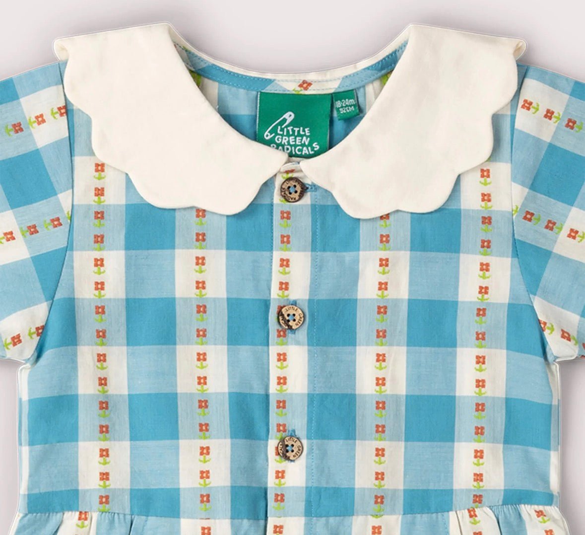 Button Through Dress - Flea Boutiques