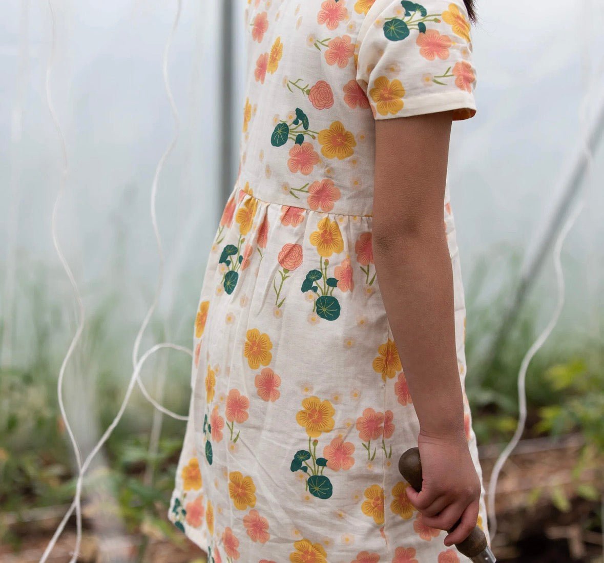 Button Through Dress - Flea Boutiques