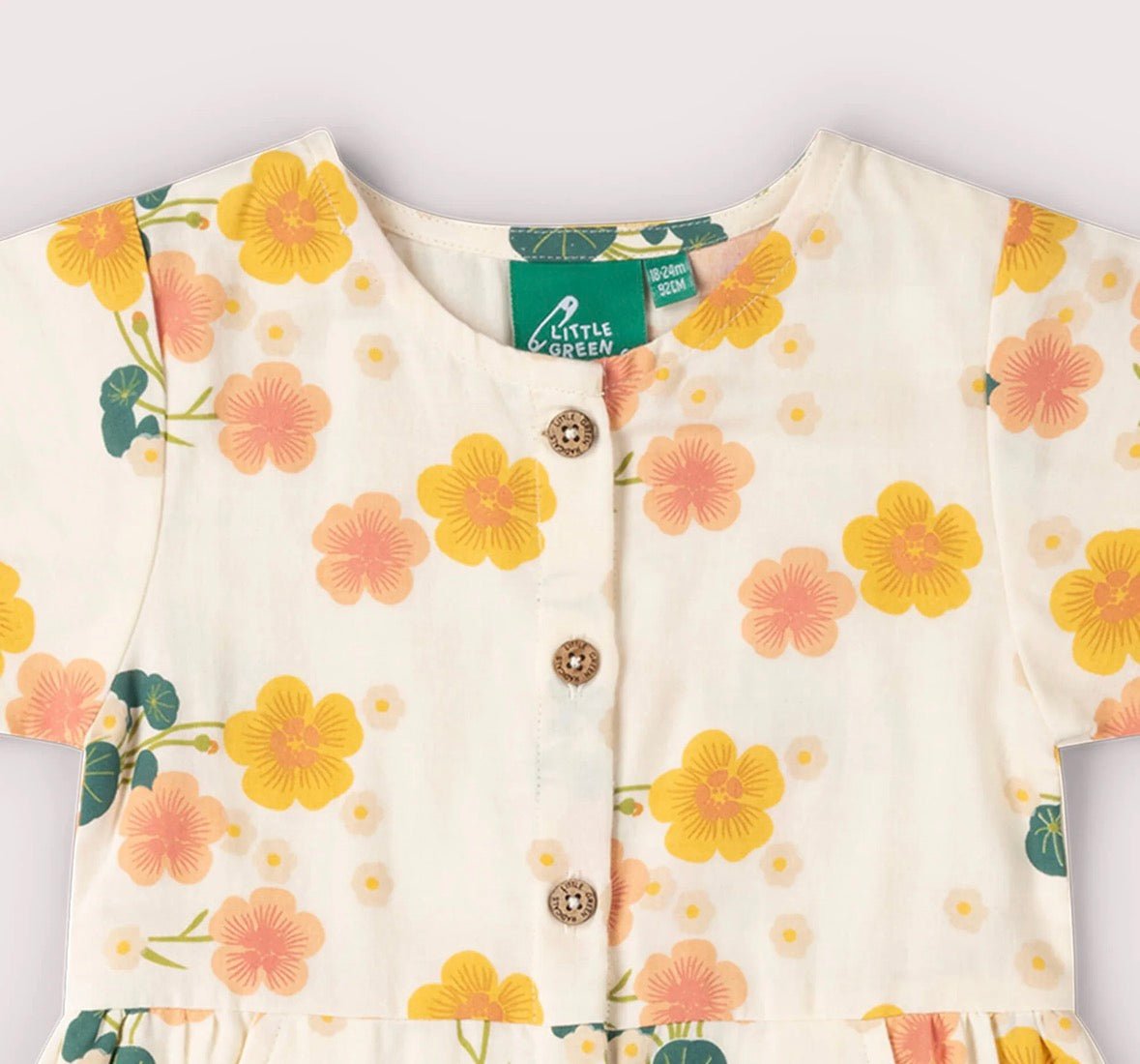 Button Through Dress - Flea Boutiques