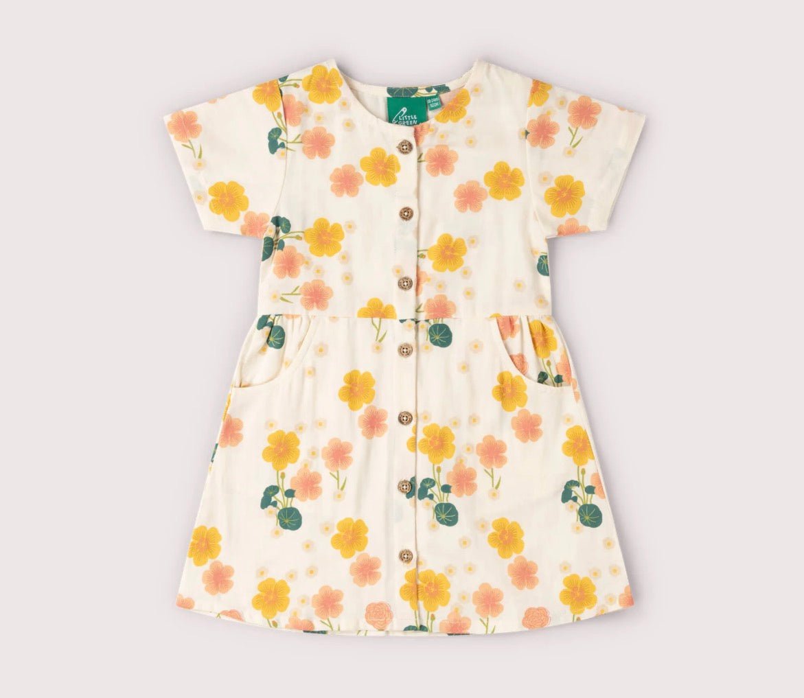 Button Through Dress - Flea Boutiques