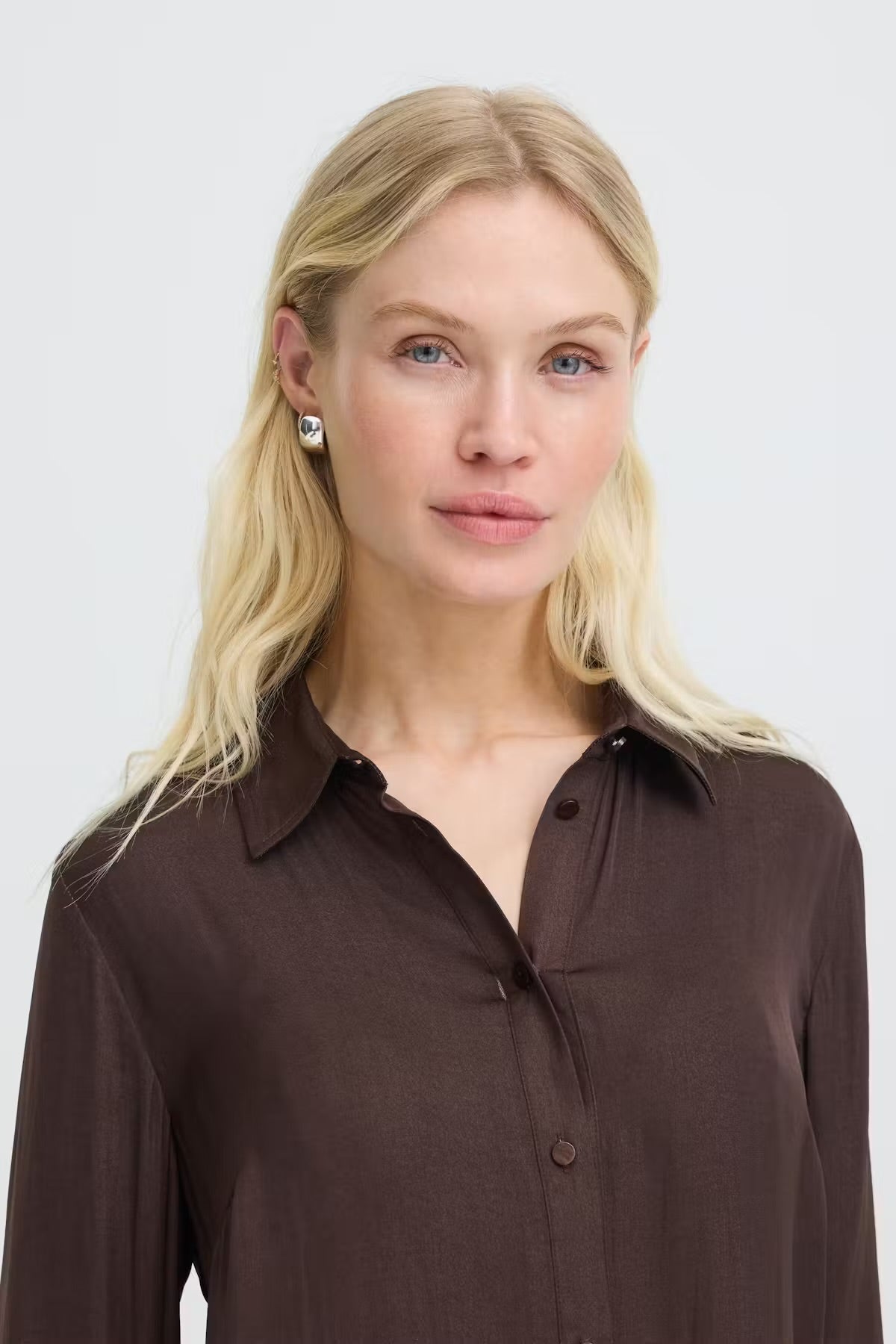 Byival Silky Shirt - Flea Boutiques