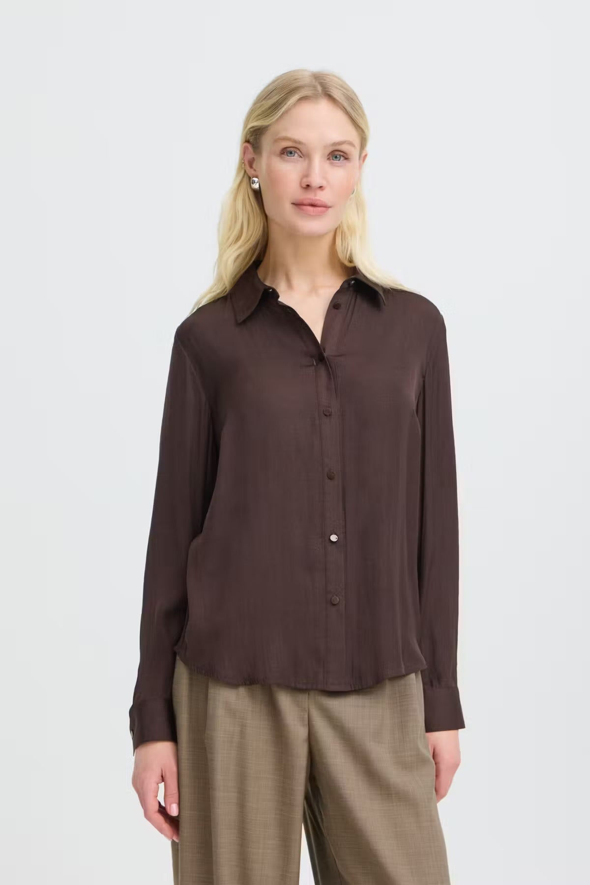 Byival Silky Shirt - Flea Boutiques
