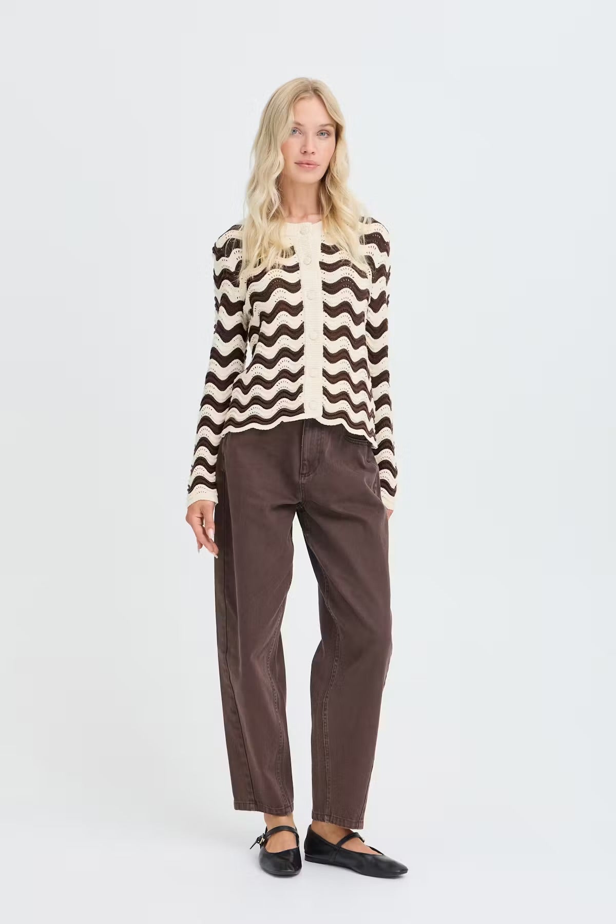 Bymagio O-Neck Cardigan - Flea Boutiques