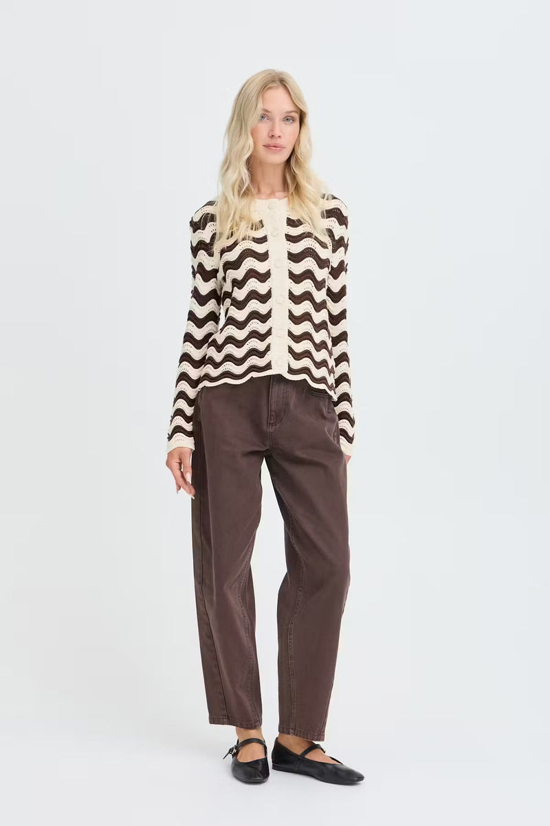 Bymagio O-Neck Cardigan - Flea Boutiques