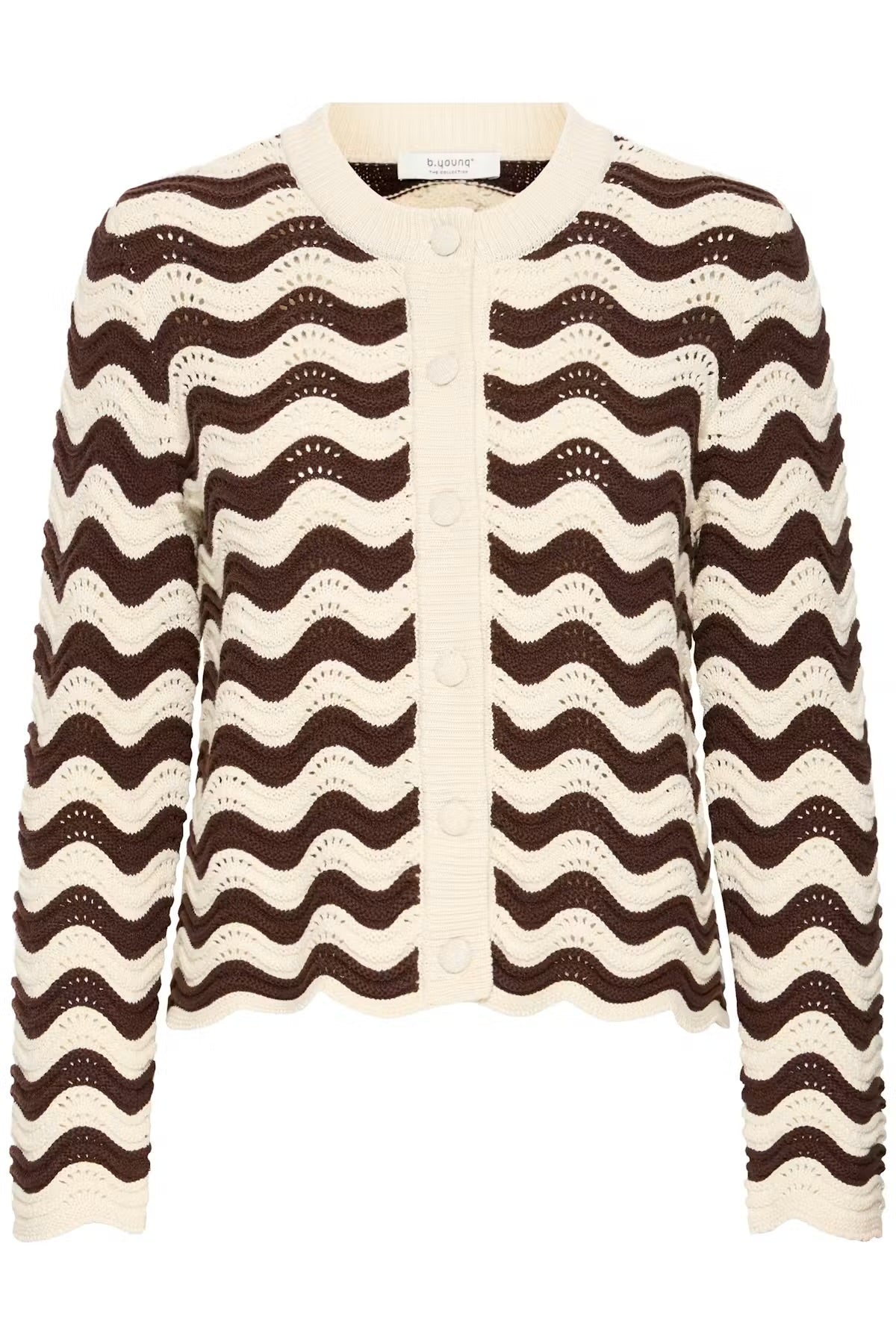 Bymagio O-Neck Cardigan - Flea Boutiques