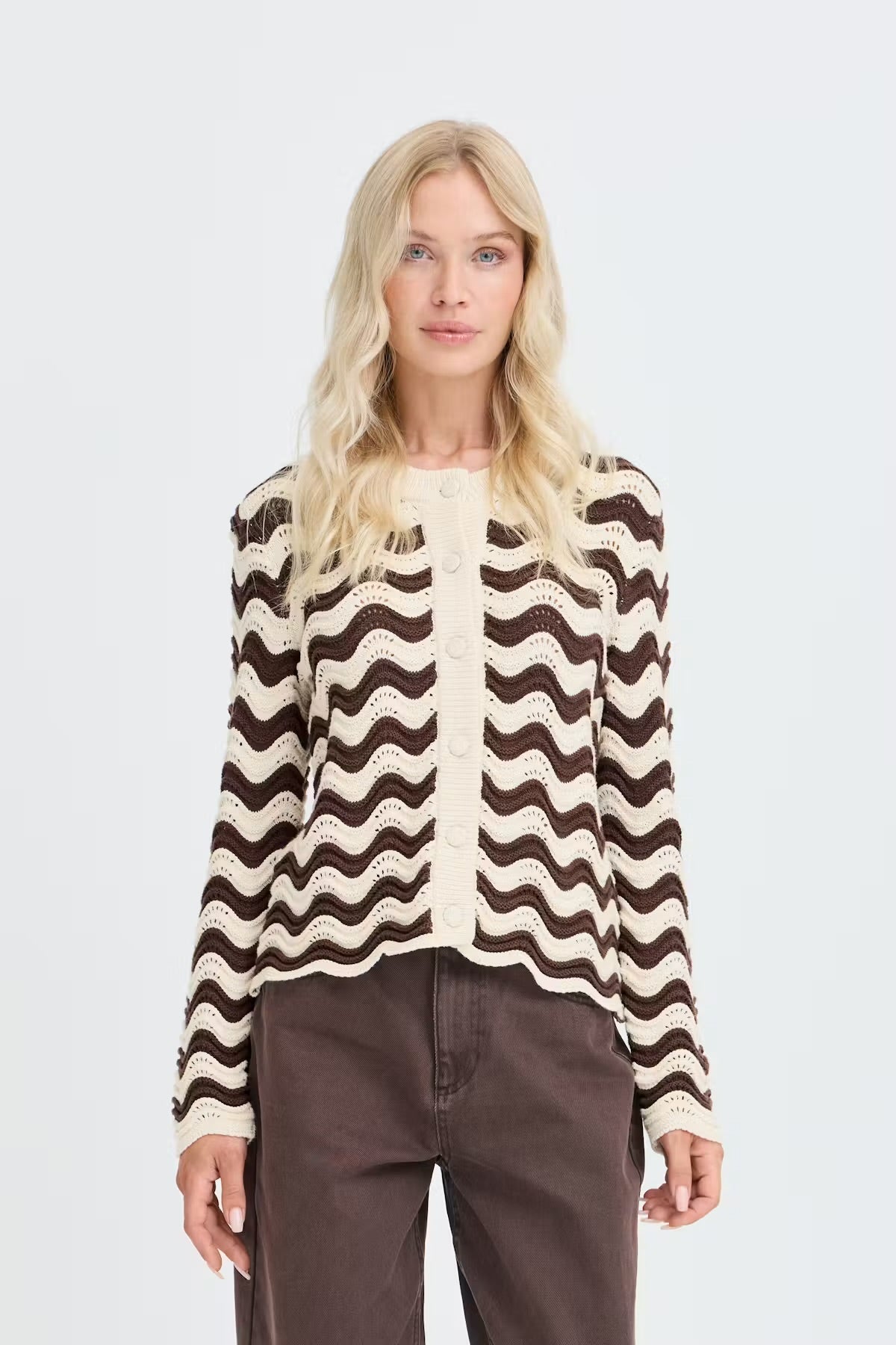 Bymagio O-Neck Cardigan - Flea Boutiques