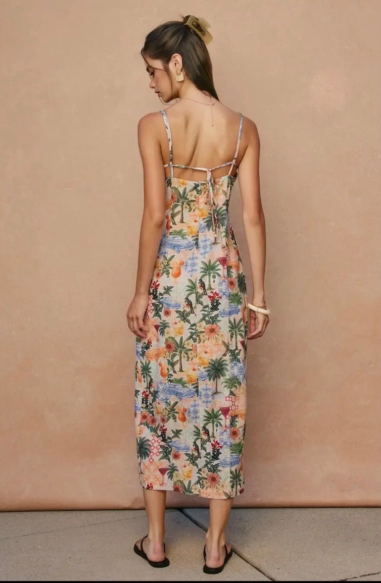Cabana Crush Linen Dress - Flea Boutiques
