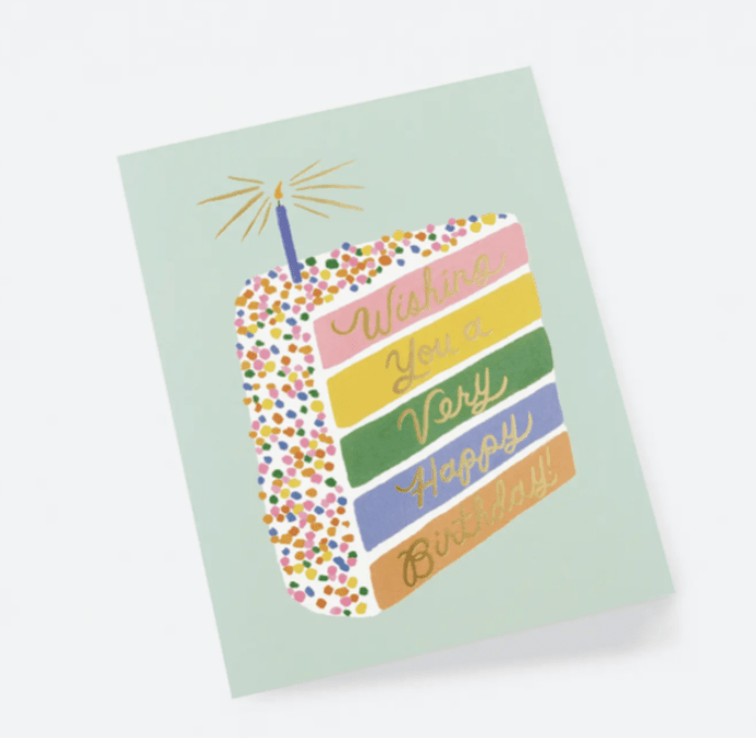 Cake Slice Birthday Card - Flea Boutiques